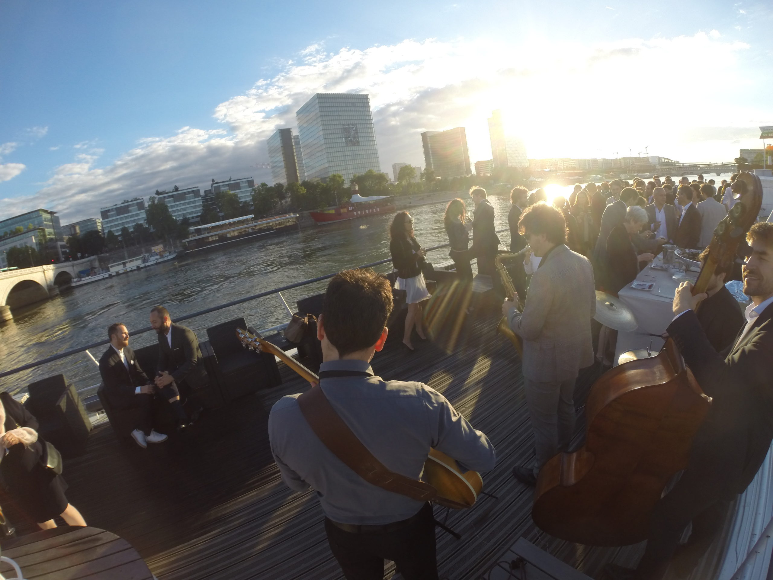 Concert sur la Seine