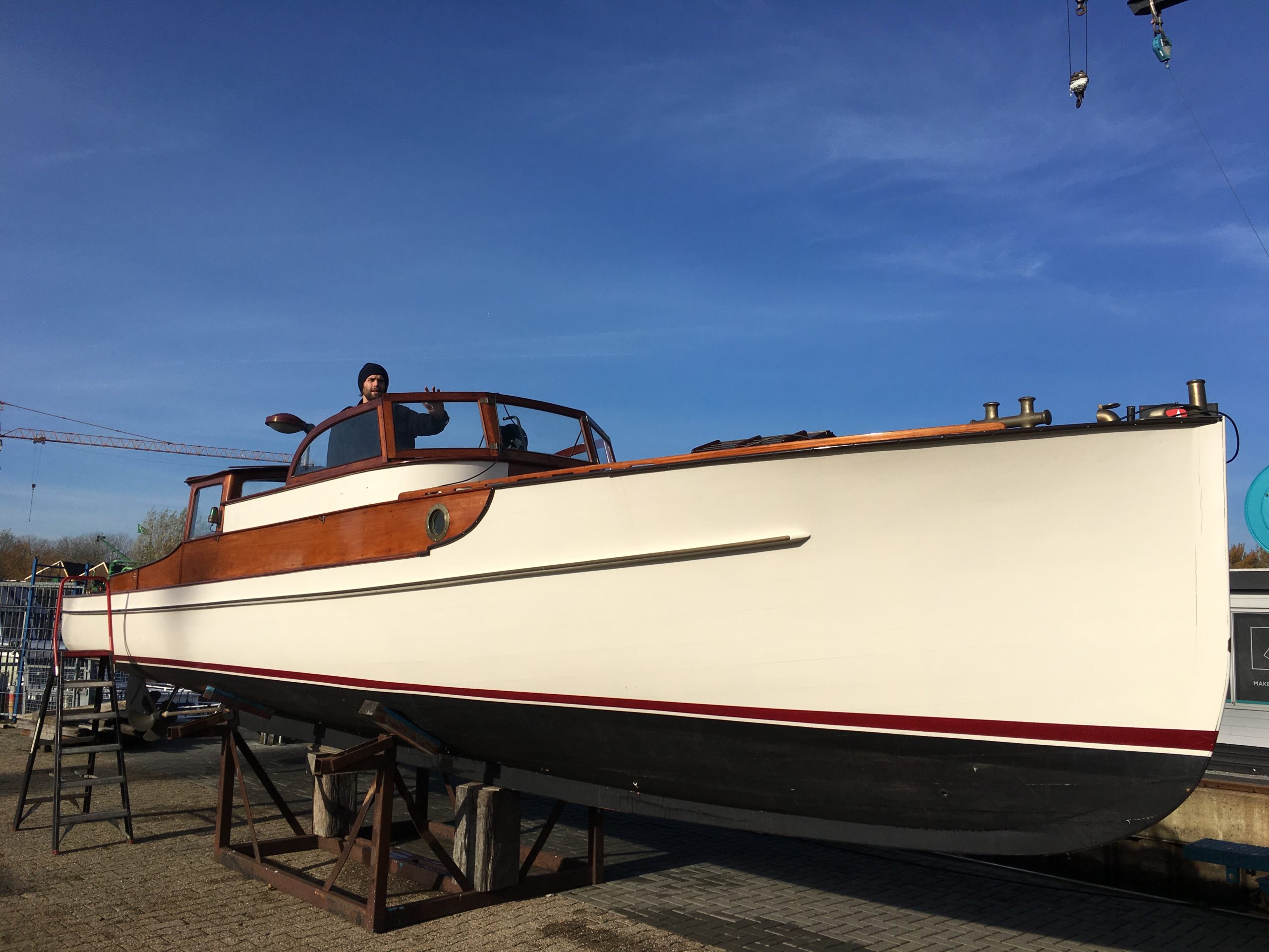 Bateau Classic 1935, yacht de 11m de long